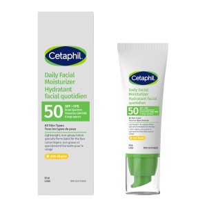 ضد آفتاب و مرطوب کننده روزانه ۵۰ میل برند cetaphil spf+50