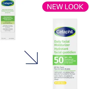 ضد آفتاب و مرطوب کننده روزانه ۵۰ میل برند cetaphil spf+50