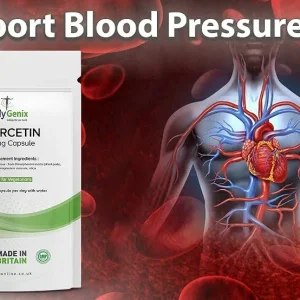 مکمل گیاهی افزایش دهنده سیستم ایمنی کوئرستین برند bodygenix ساخت انگلیس