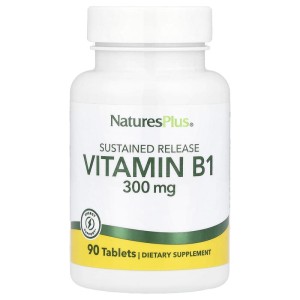 مکمل گیاهی افزایش دهنده انرژی B1 دوز ۳۰۰ میلی گرم ۹۰ عددی برند nature plus ساخت آمریکا