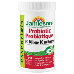 پروبیوتیک گیاهی جمیسون 10 میلیارد Jamieson Probiotic 10 Billion 150 Vegetarian Capsules ساخت کانادا