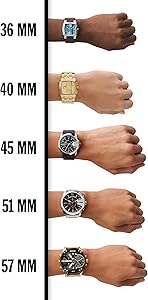 ساعت مچی ضد آب  دیزل مردانه مدل mega chief chronograph stainless steel