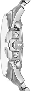 ساعت مچی ضد آب  دیزل مردانه مدل mega chief chronograph stainless steel