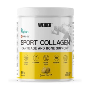 کلاژن ورزشی ویدر - کلاژن پپتان هیدرولیز شده غنی شده با عصاره زردچوبه Cursol™، گلوکزامین و سیلیس ارگانیک