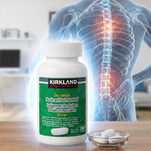 استامینوفن ۵۰۰ + متوکاربامول ۴۰۰ قوطی ۱۸۰ عددی kirkland acetaminophen /Methocarbamol