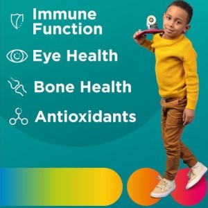 میوه‌ای گرمسیری مخصوص کودکان Centrum Junior MultiGummies، 60 عدد پاستیل