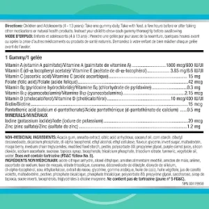 میوه‌ای گرمسیری مخصوص کودکان Centrum Junior MultiGummies، 60 عدد پاستیل