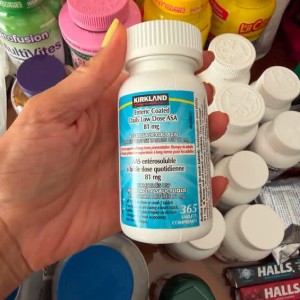 قرص آسپرین کرکلند با دوز پایین 365 عدد KIRKLAND LOW DOSE 81MG ASA
