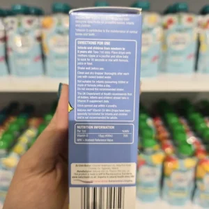 مینی دراپ ویتامین دی ۳ بدون قند تولد تا پنج سال۵۰ میل Mini Drops Vitamin D3