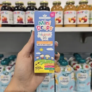 مینی دراپ ویتامین دی ۳ بدون قند تولد تا پنج سال۵۰ میل Mini Drops Vitamin D3