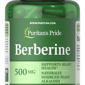 بربرین ۶۰ عددی ۵۰۰ میل Berberin Puritans Pride