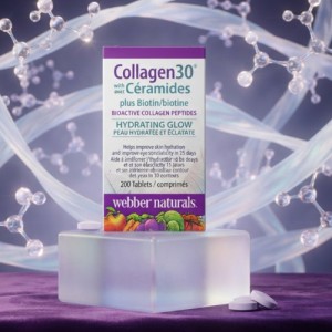 کلاژن همراه سرامید و بیوتین ۳۰ قوطی ۲۰۰ عددی Wwebber naturals Collagen 30 with Ceramides