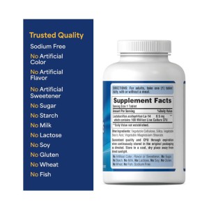 پروبیوتیک ۲۵۰ عددی Probiotic Acidophilus Puritans Pride