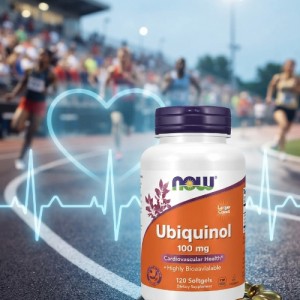 یوبیکوینول ۱۲۰ عددی (سلامت قلب)ubiquinol 100mg now