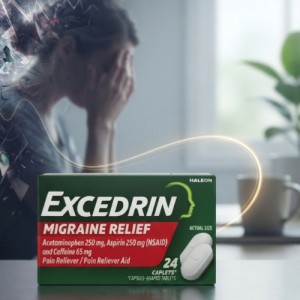 اکسدرین میگرن ۲۴ عددی کپسول(۲ طرح) Excedrin Migraine Relife