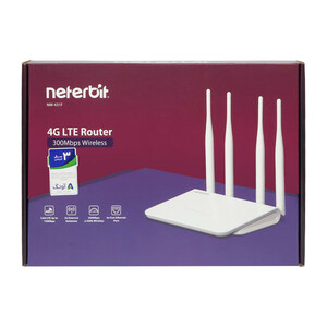 روتر بی سیم LTE نتربیت مدل NW-431F 300Mbps Wireless 4G