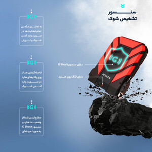 هارد اکسترنال ای دیتا مدل HD710 Pro ظرفیت یک ترابایت دارای رابط USB Type-A 3.0