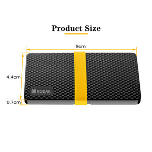 اس اس دی اکسترنال کداک مدل X200 Series ظرفیت یک ترابایت