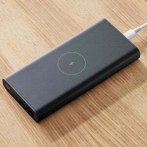 پاوربانک بی‌سیم 22.5 وات شیائومی مدل WPB15PDZM ظرفیت 10000 میلی آمپر ساعت