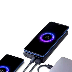 پاوربانک بی‌سیم 22.5 وات شیائومی مدل WPB15PDZM ظرفیت 10000 میلی آمپر ساعت