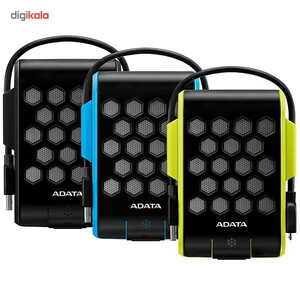 هارد اکسترنال ای دیتا مدل HD720 ظرفیت یک ترابایت دارای رابط USB Type-A 3.2