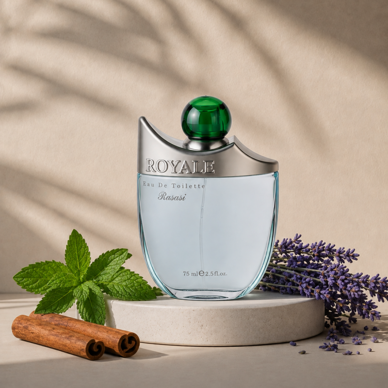 عطر رصاصی رویال سبز مردانه | Rasasi Royale for men