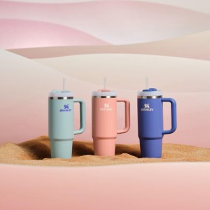 ماگ استنلی مدل Quencher H2.0 با نی و دسته – گنجایش ۳۰ اونس (معادل حدود ۹۰۰ میلی‌لیتر)
