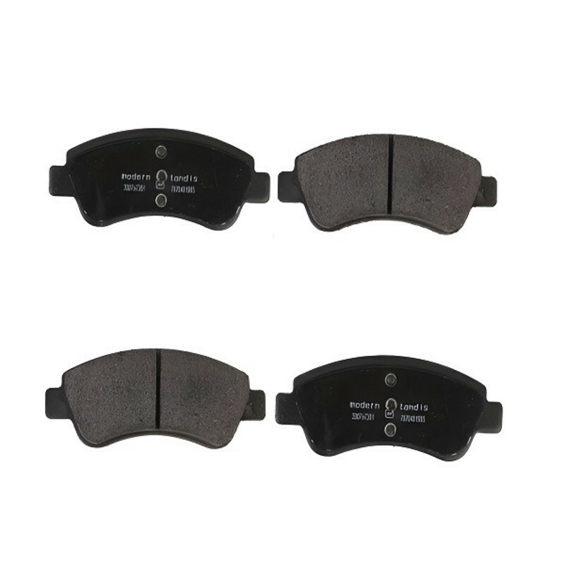 لنت ترمز جلو خودرو مدرن تندیس مدلMAP00008  دو جفت مناسب برای پژو 206 تیپ 5