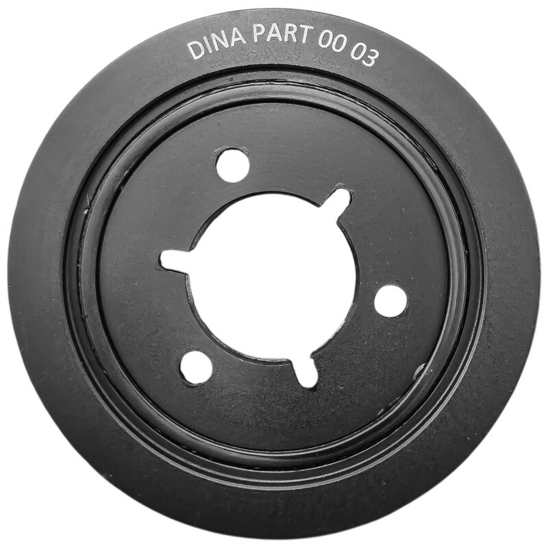 پولی سر میل لنگ دینا پارت مدل R2 کد TU5 مناسب برای پژو ۴۰۵ SLX و پارس TU5