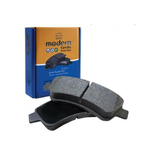 لنت ترمز جلو خودرو مدرن تندیس مدلMAP00008  دو جفت مناسب برای پژو 206 تیپ 5