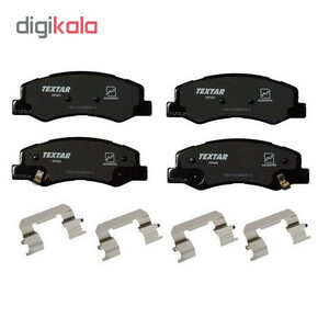 لنت ترمز جلو تکستار کد 2591601 مناسب برای رانا و H30 CROSS و پژو 207 و 206 تیپ 5