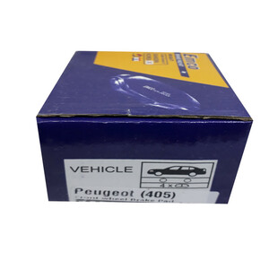 لنت ترمز جلو امکو کد 405 مناسب برای پژو پارس بسته 4 عددی