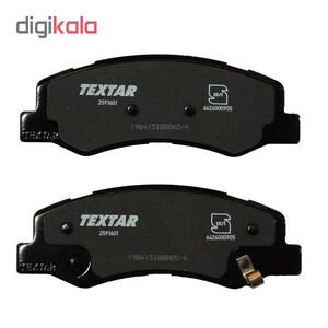 لنت ترمز جلو تکستار کد 2591601 مناسب برای رانا و H30 CROSS و پژو 207 و 206 تیپ 5