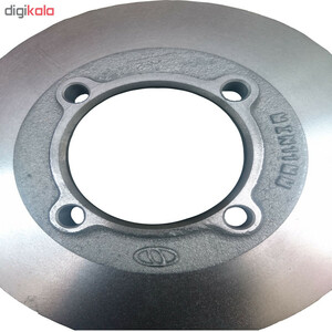 دیسک ترمز چرخ جلو کد 0011 مناسب برای پراید بسته دو عددی