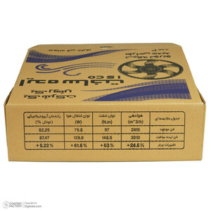 پروانه فن رادیاتور ایده ساخت مدل بهینه مناسب برای دنا بسته 2 عددی