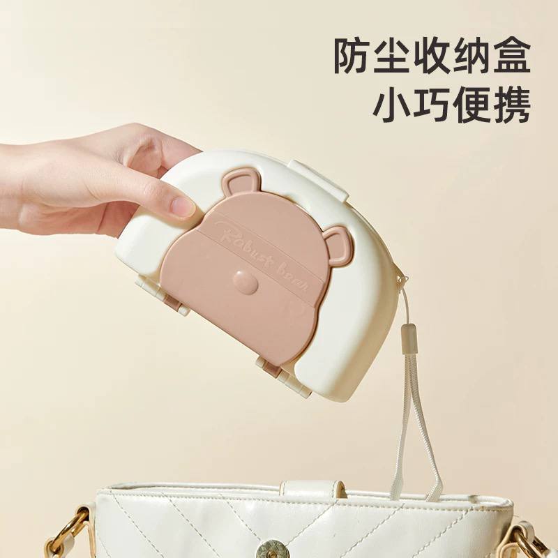 ست شیشه شور پرتابل طرح خرس