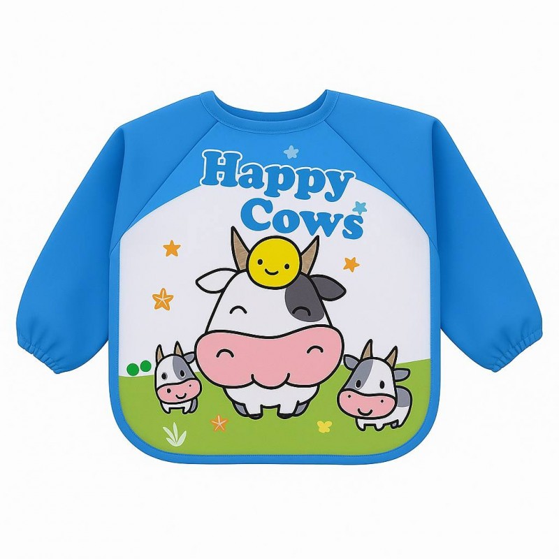 پیشنبد آستین دار ضد آب طرح cow