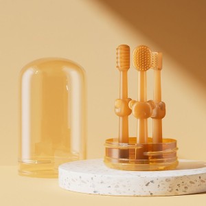 ست مسواک 3 عددی طرح هی اورشی