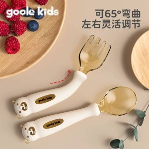 قاشق و چنگال قابدار خرسی هی اورشی