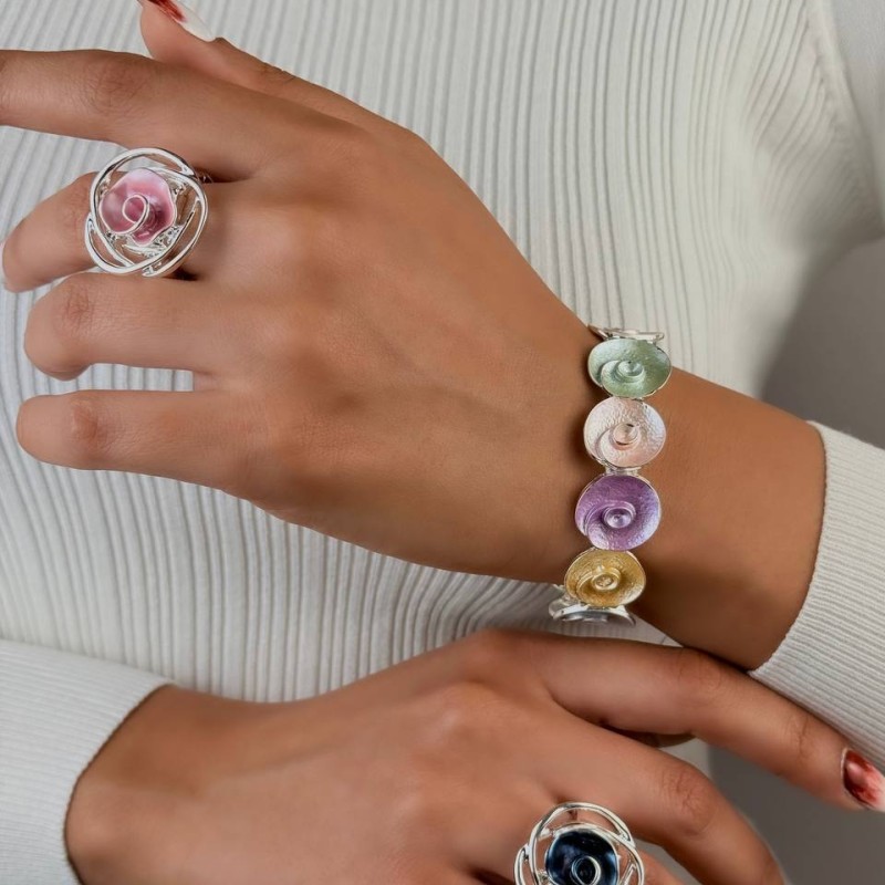 دستبند دفرمه -طرح قلب