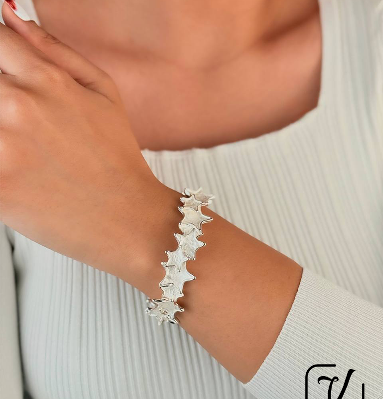 دستبند طرح ستاره
