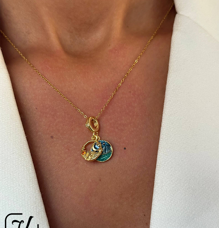 گردنبند طرح زندگی