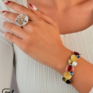 دستبند مینا کاری