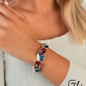 دستبند طرح گرد