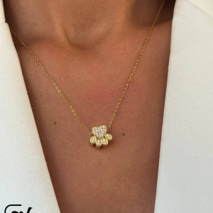 گردنبند طرح پنجه گربه