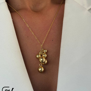 گردنبند طرح توپی