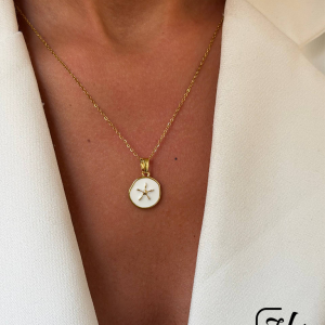 گردنبند  طرح ستاره