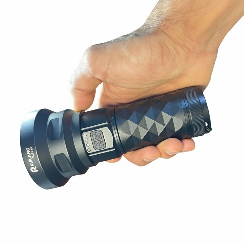 چراغ قوه حرفه‌ای رویلانگ RL‑193‑18 با نور برد بالا و پخش