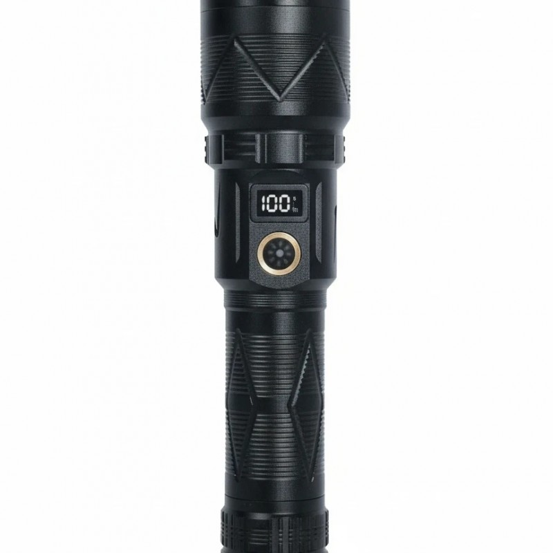 چراغ دستی شارژی RUILANG مدل XA‑B601 ضدآب با باتری قدرتمند ۸۸۰۰ میلی‌آمپر