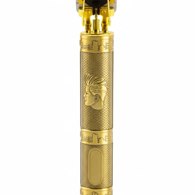 ماشین اصلاح حرفه‌ای مدل LT-809 با تیغه استیل و نمایشگر دیجیتال شارژی